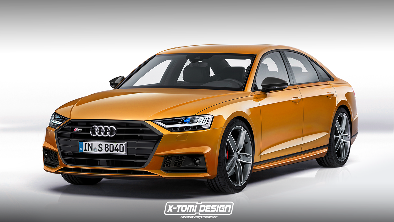 2020 Audi RS8 and 2019 S8 Sedans Rendered: Which Is Better ...