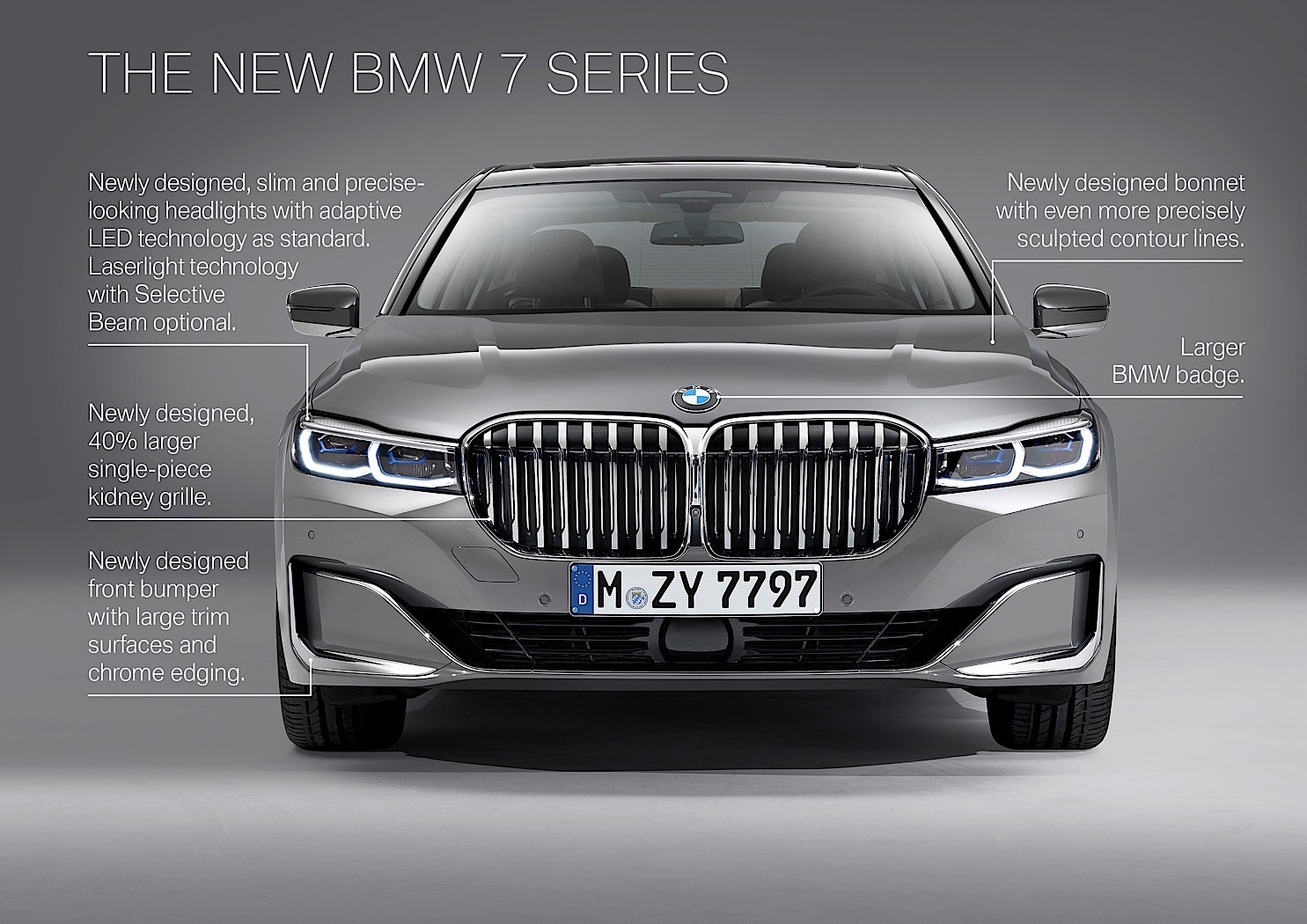 Official: 2020 BMW 7 Series Has More Tech, More Power and More Grille  autoevolution