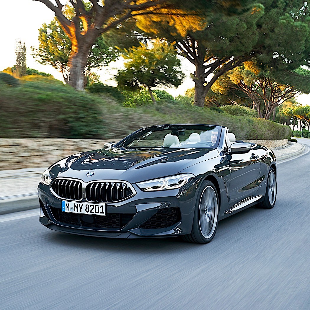 2020 Bmw 8 Series Convertible Looks At Home In Portugal Picture Shoot
