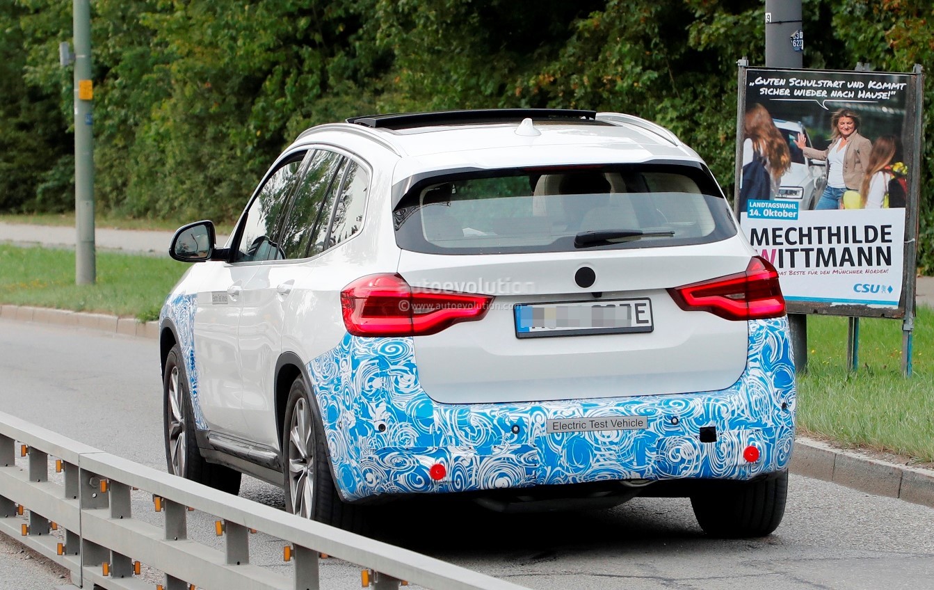 2020 bmw ix3 electric suv spied flaunting yellow wiring obscured camera_6