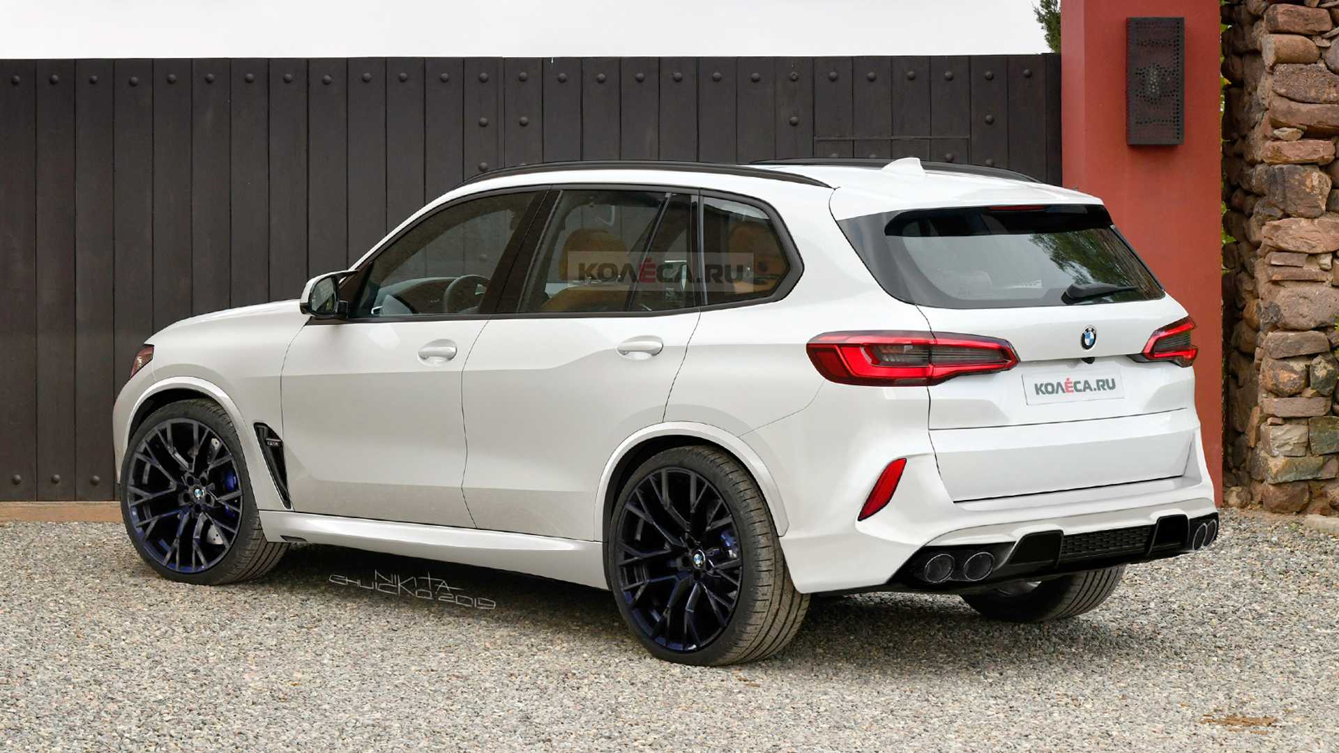 2020 BMW X5 M Looks Brutish in Latest Rendering - autoevolution