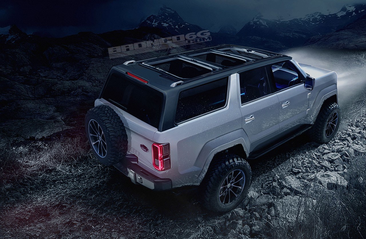 Rendering: 2020 Ford Bronco Four-Door SUV Looks Ready to ...