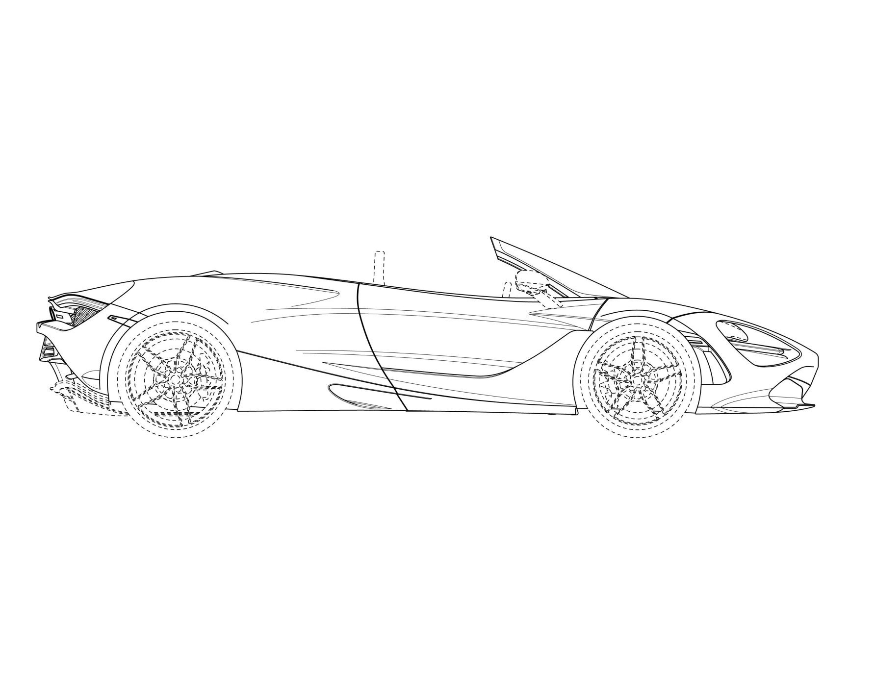 2020 McLaren 720S Spider Revealed By Design Patent - autoevolution