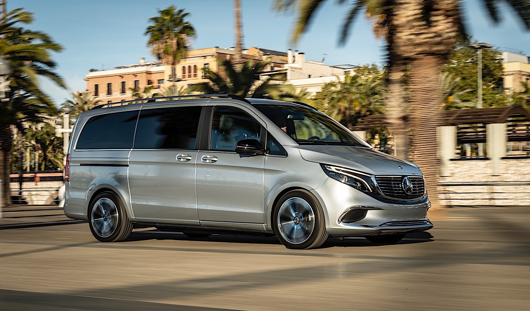 2020 Mercedes-Benz EQV Shows Up in Barcelona, Causes a ...