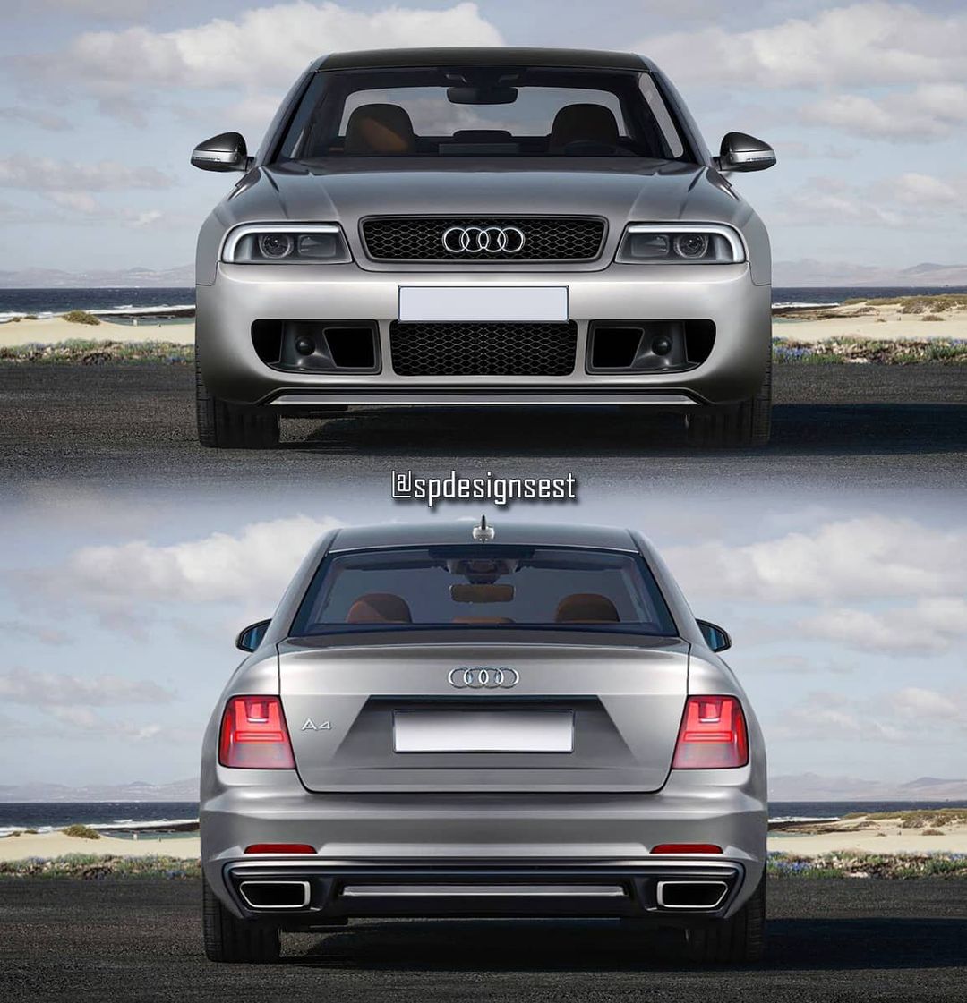 Audi A4 B5 tuning - this is what the classic should look like!