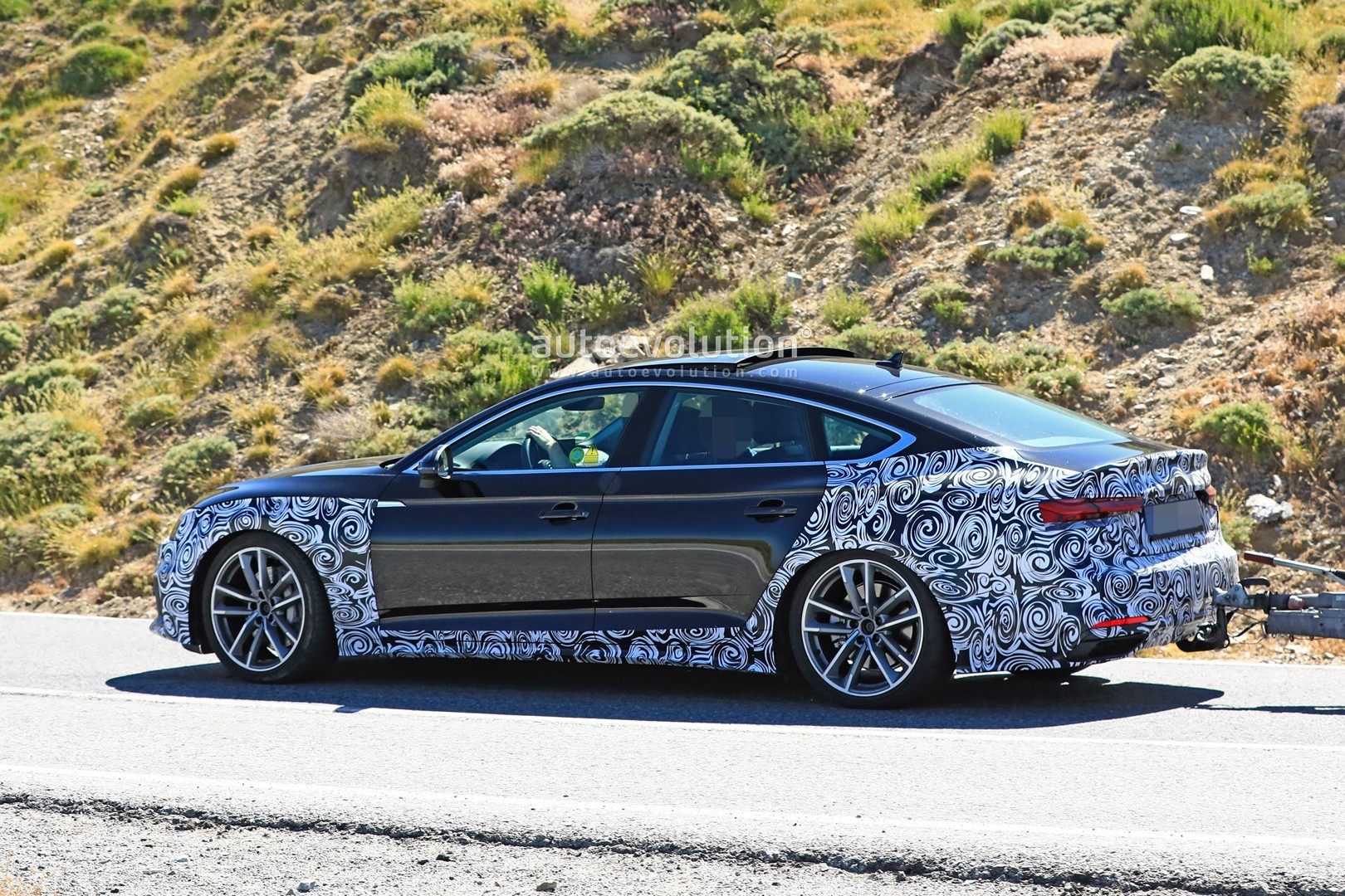 2021 Audi A5 Sportback Facelift Spied With Giant Fake Exhausts -  autoevolution