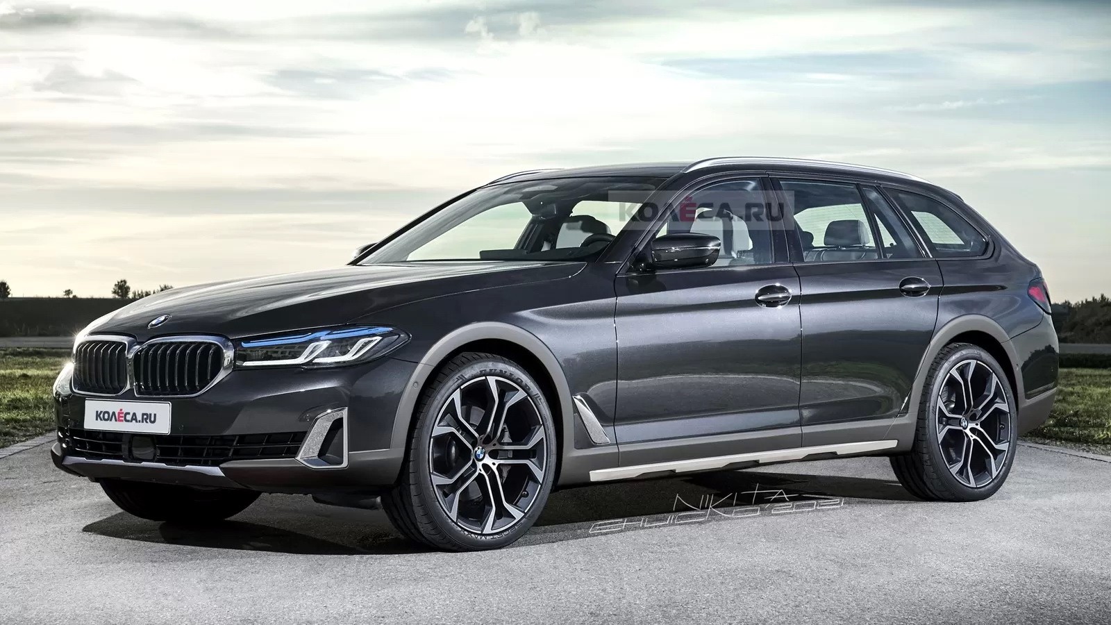 2021 BMW Series Touring Gets as a Sturdy Jacked-Up Wagon - autoevolution