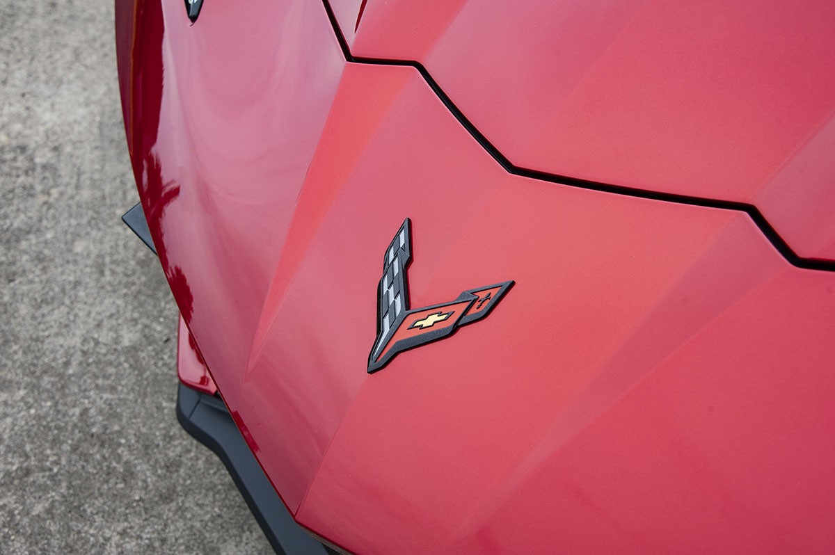bad boy corvette jake logo in red