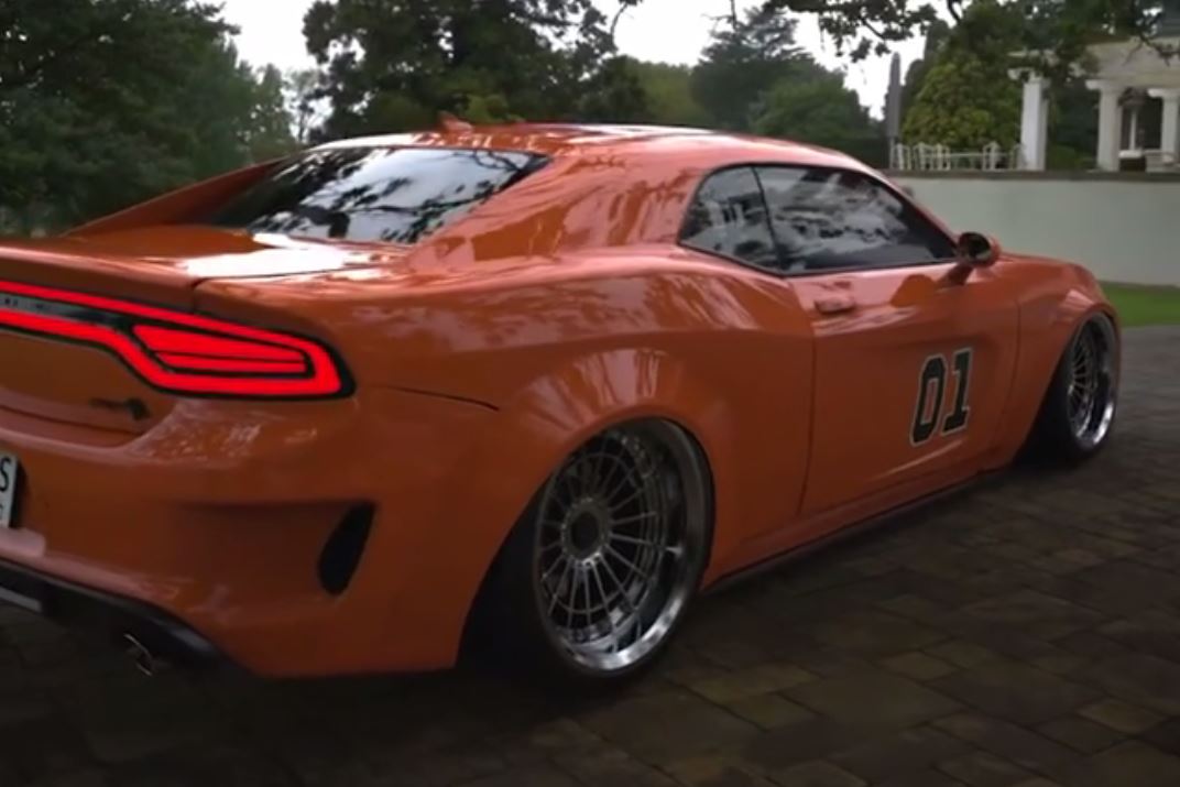 2021 Dodge Charger Coupe "General Lee" Looks Like a Confusing Abomination -  autoevolution