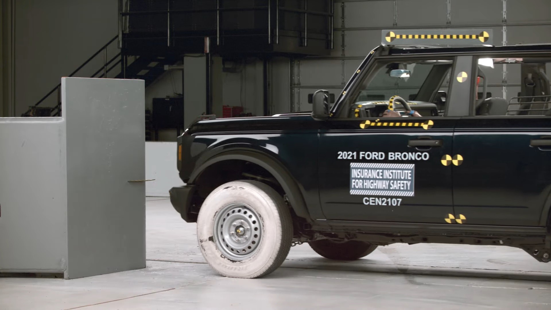 2021 Ford Bronco Crash Test Reveals Acceptable Performance for Head