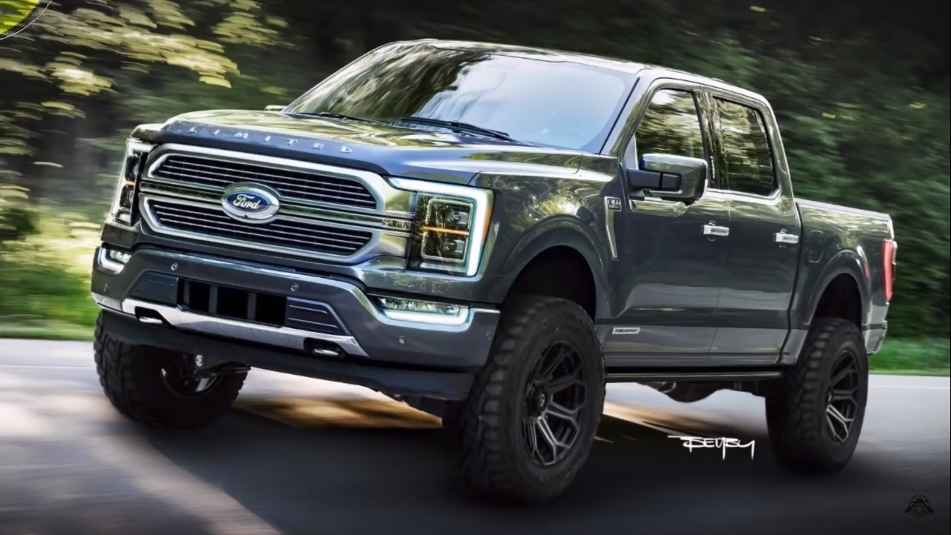 2021 Ford F 150 Redesigned To Look Less Like A Gmc And More Like A Super Duty Autoevolution