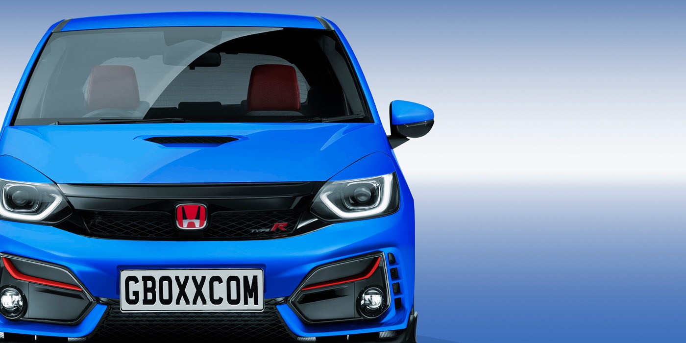 21 Honda Fit Type R Rendering Has Silly Wing Will Never Happen Autoevolution
