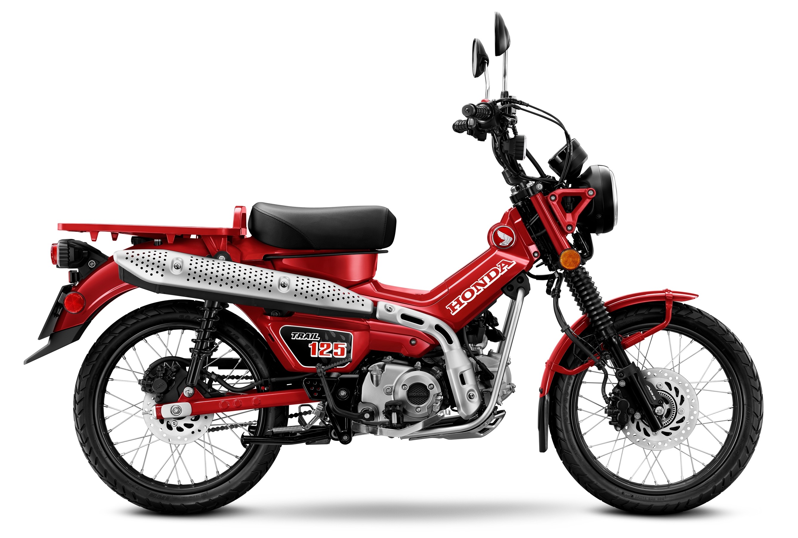 2021 Honda Mini Motorcycle Lineup AllNew Trail 125 ABS