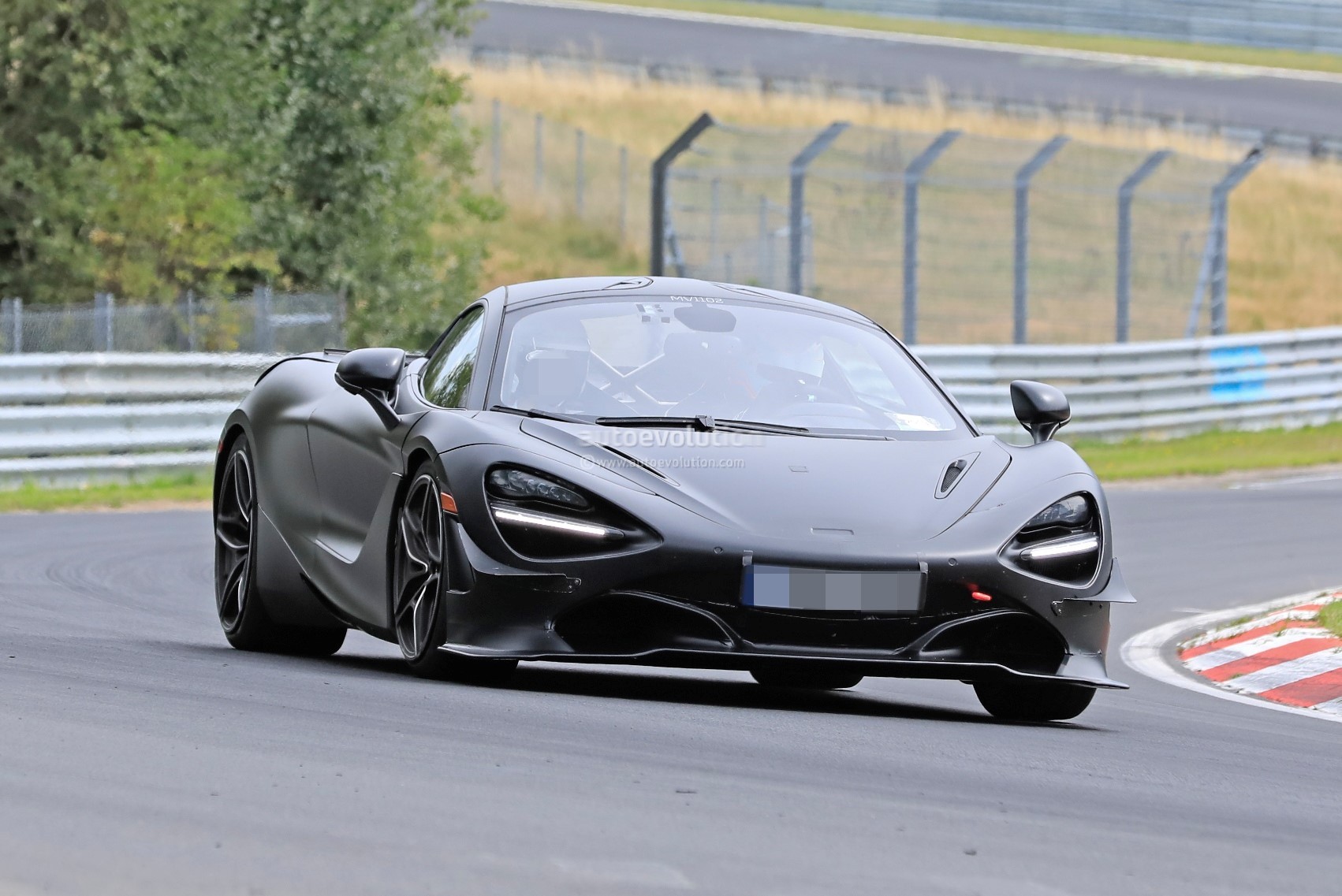 2021 Mclaren 750lt Spied With Aggressive Aero Components At The