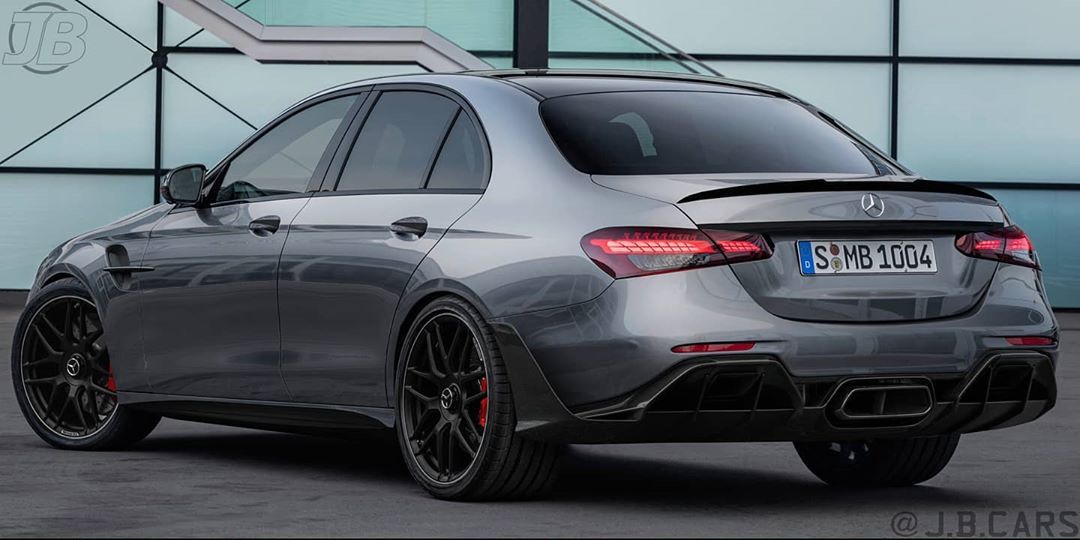 21 Mercedes Benz E 63 Gt R Rendered As Extreme Sedan Has Central Exhaust Autoevolution