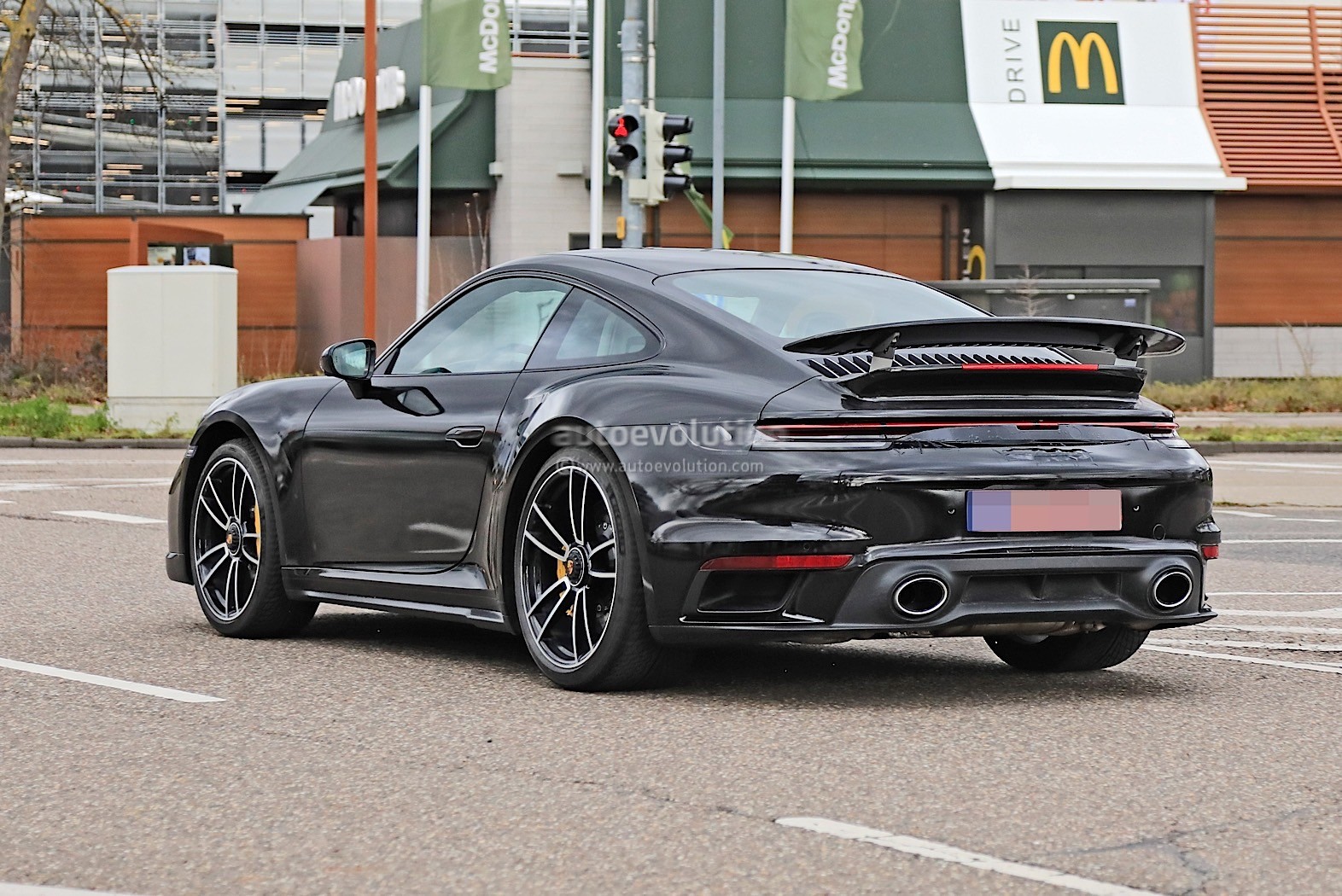 2021 Porsche 911 Turbo S 992 Spied Almost Naked Ahead of 