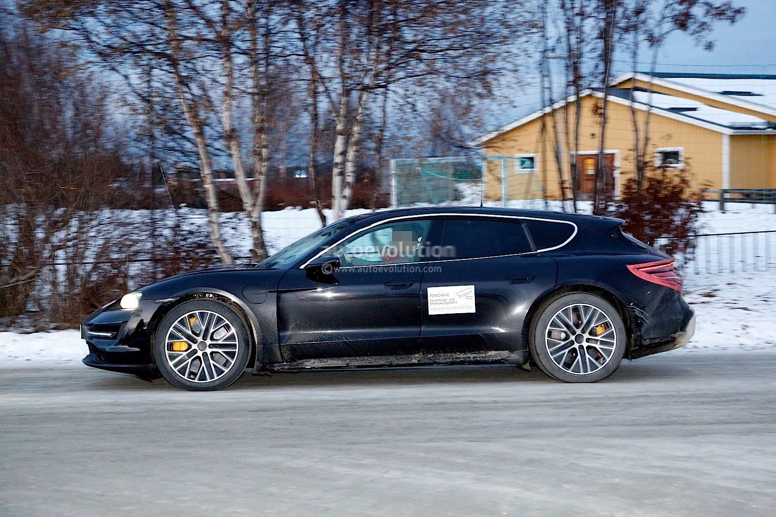 2021 Porsche Taycan Cross Turismo Shows More Skin During Cold-Weather