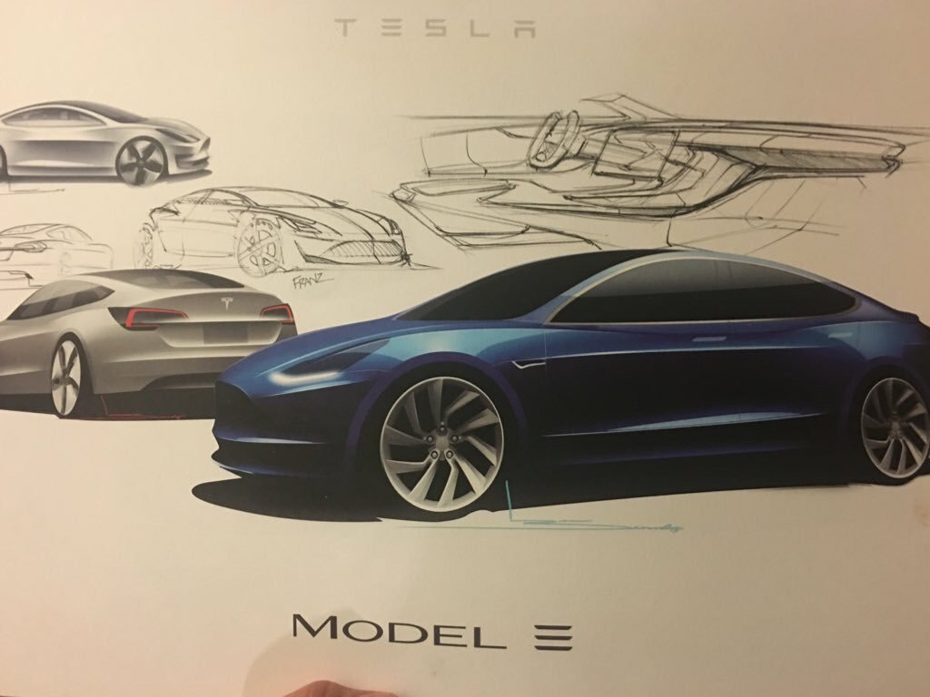 Tesla Model 3 conception ciselée