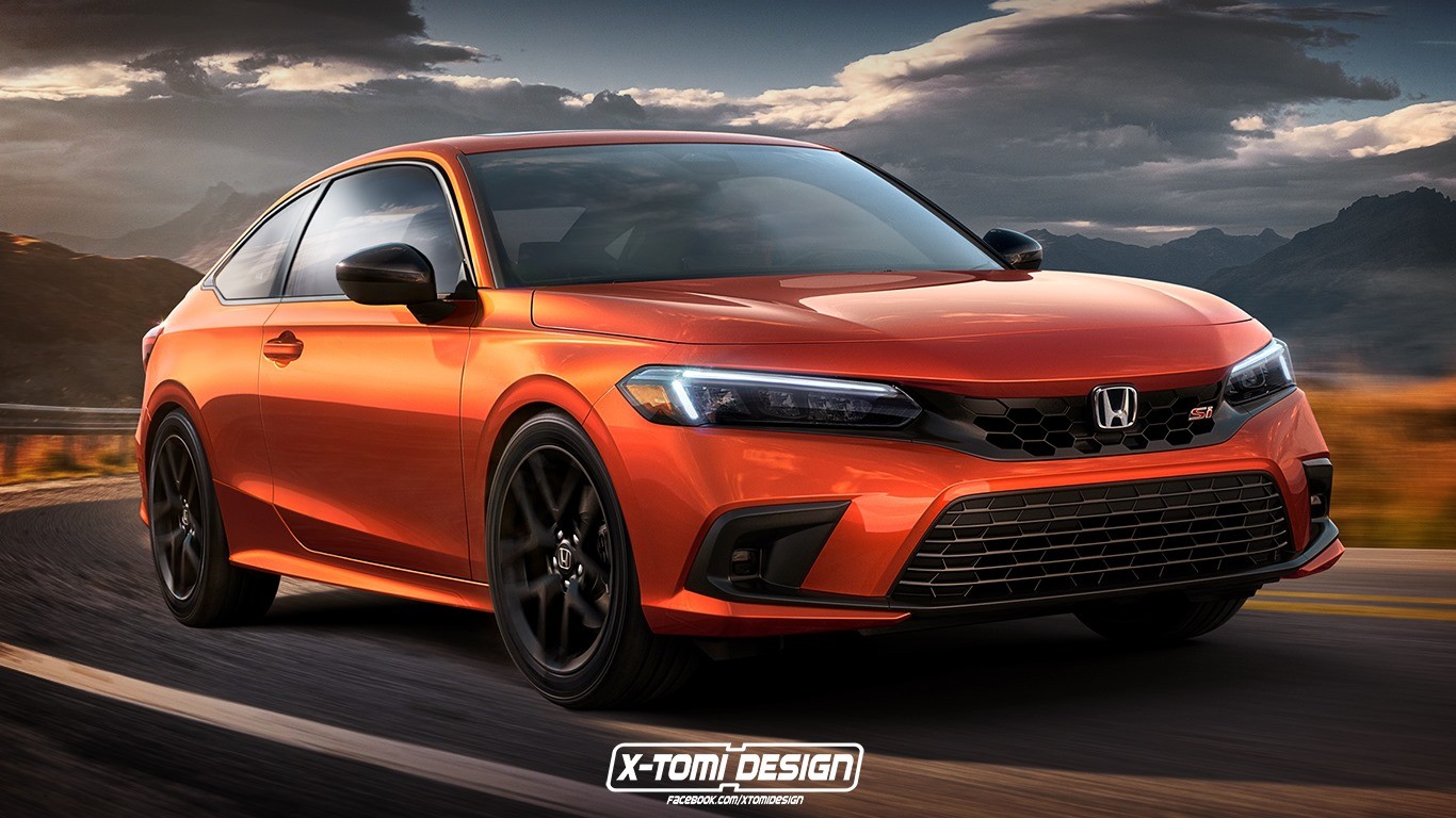 2022 Honda Civic Si Coupe Rendering Is More Than Wishful Thinking - autoevolution