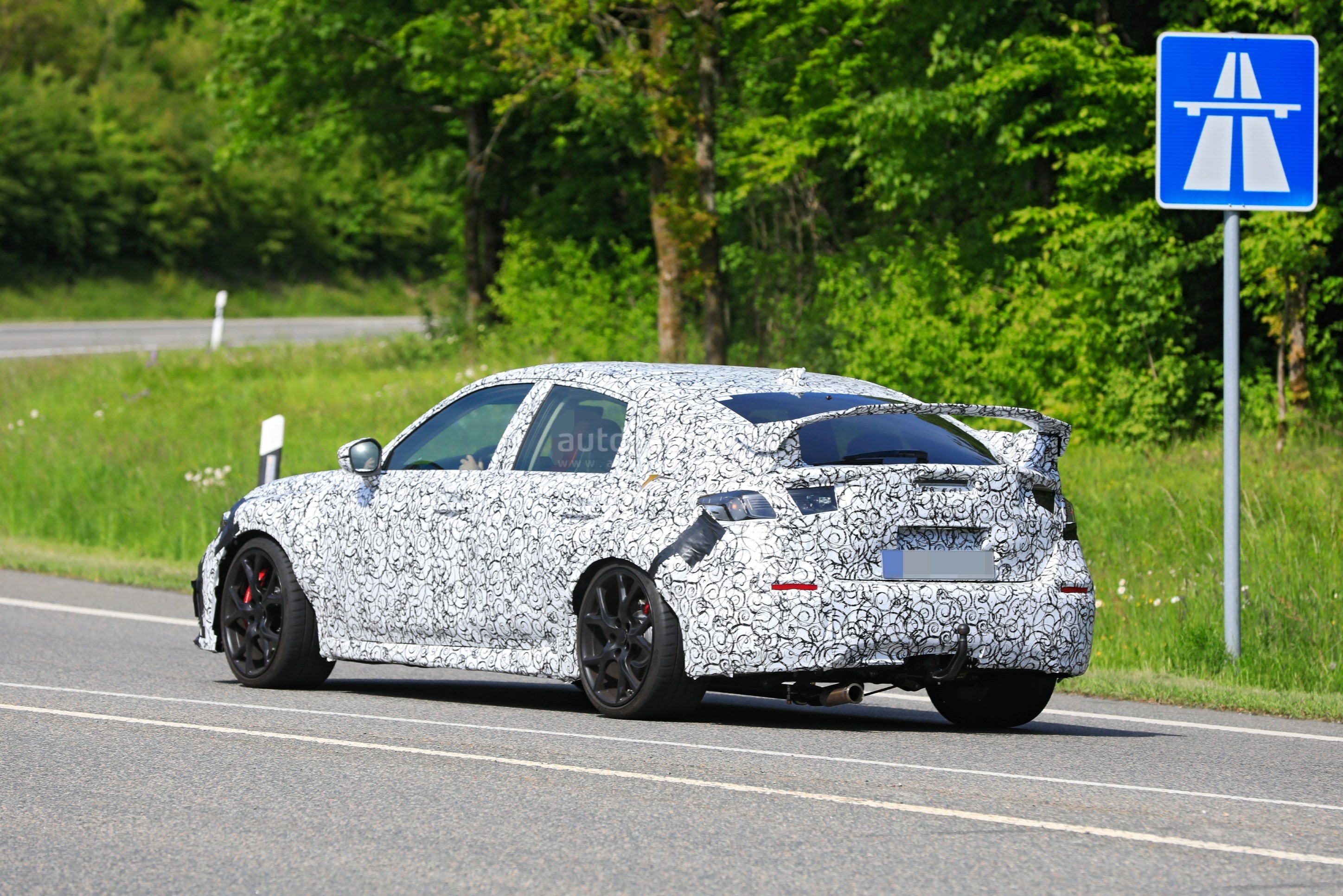 2022 Honda Civic Type R Spy Photos Preview the All-New ...