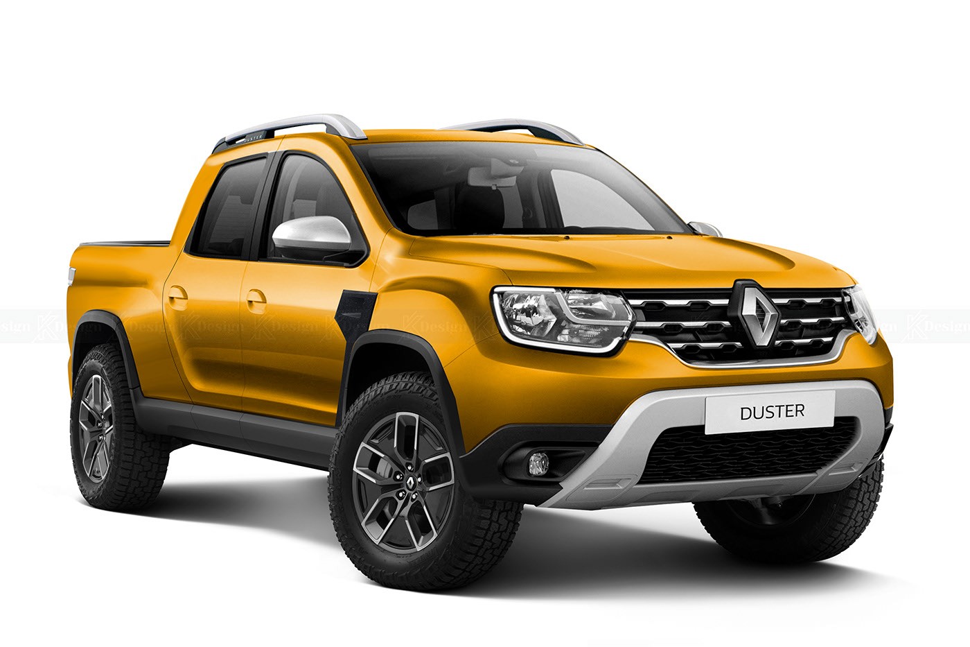  2022  Renault Duster  Oroch  Rendered With Contemporary 