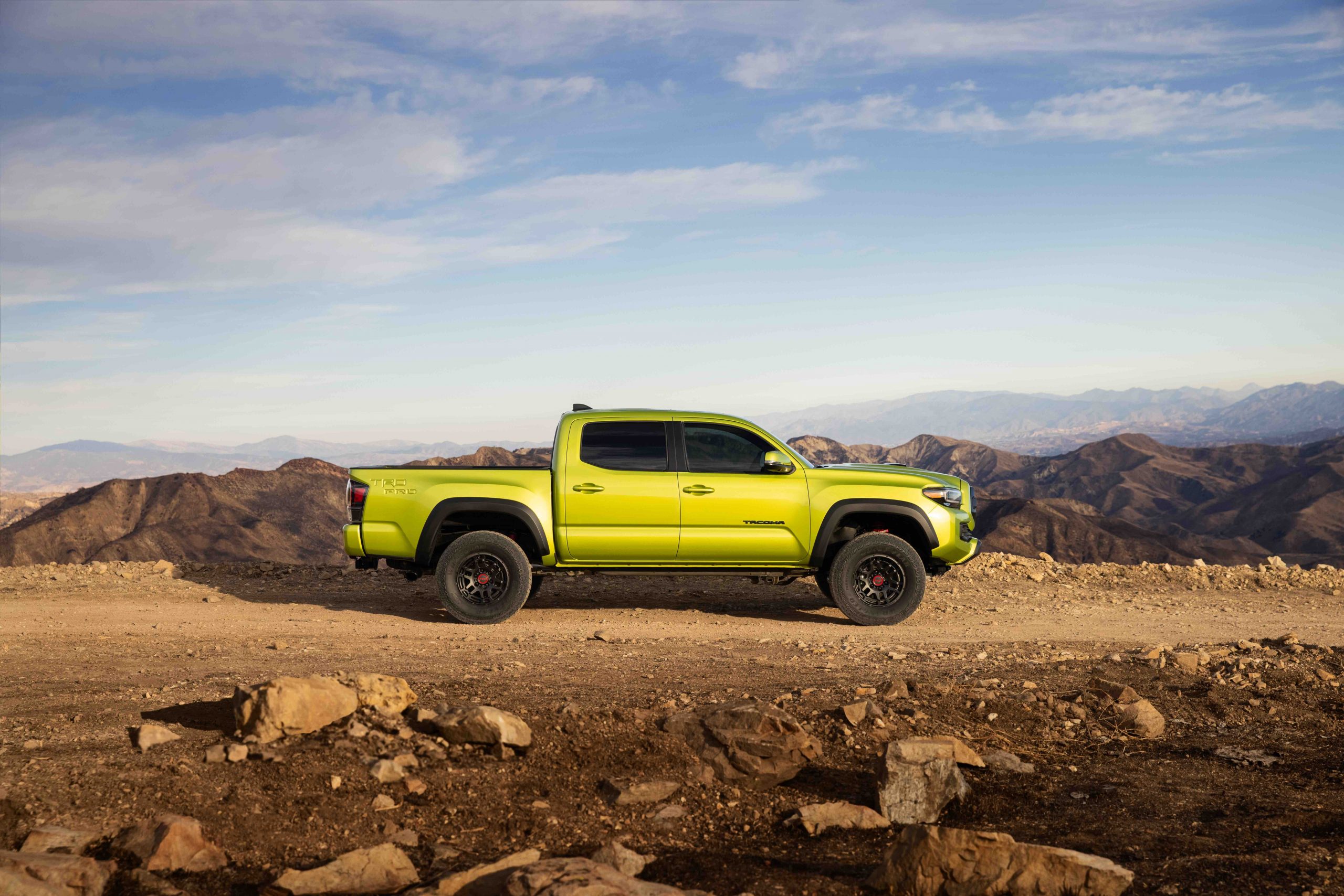 2022 Toyota Tacoma TRD Pro Gets Suspension Lift, Flashy New Color