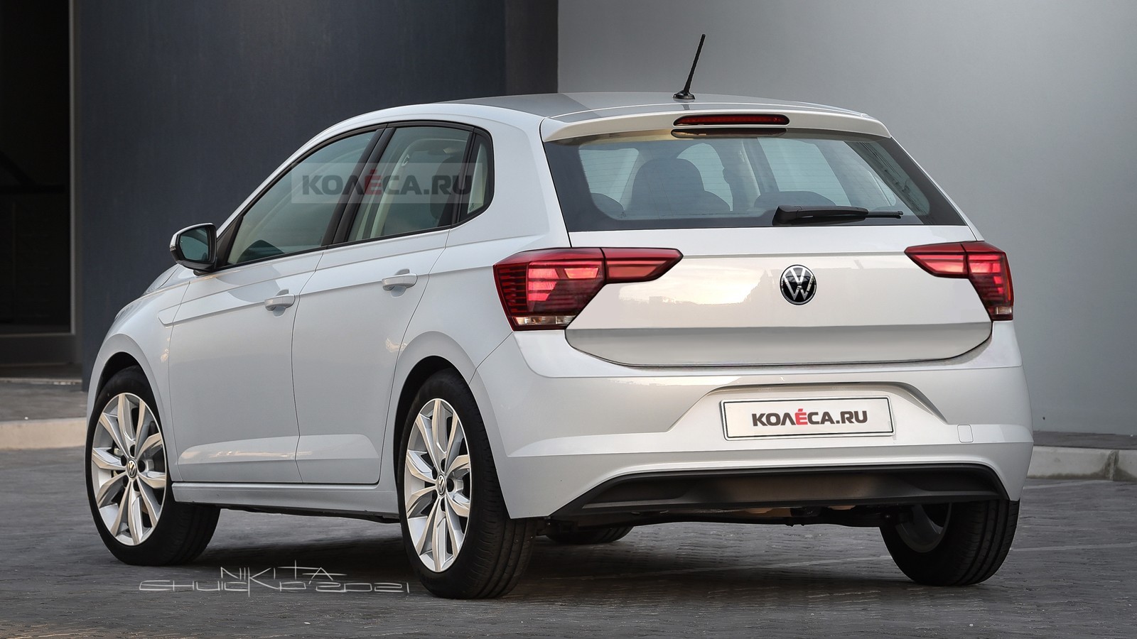 2022 Volkswagen Polo Facelift Gets Accurately Rendered, Looks Like Mini Golf - autoevolution