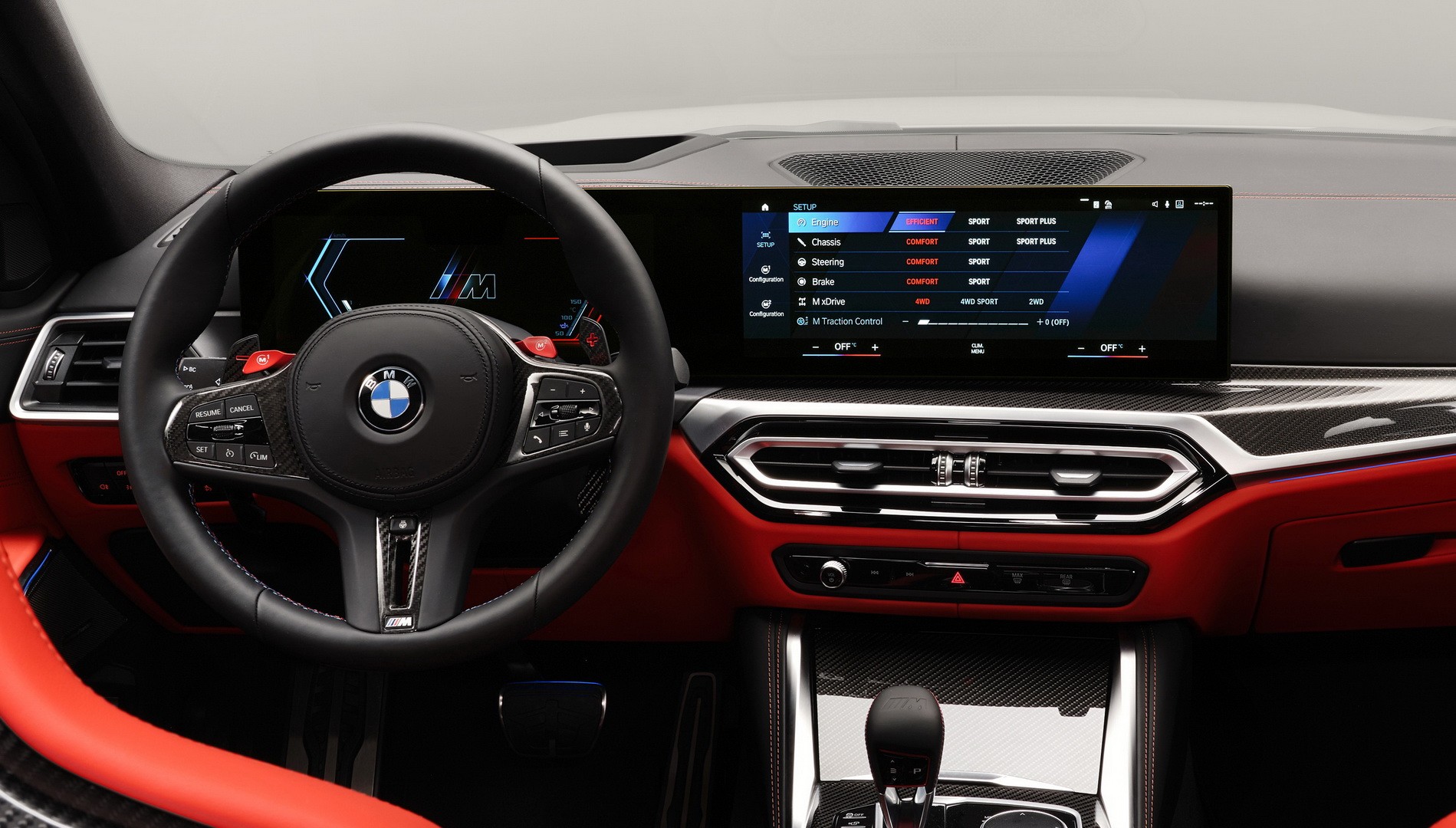 2023 Bmw M3 Lci Interior Revealed Boasts Curved Display And Latest Gen