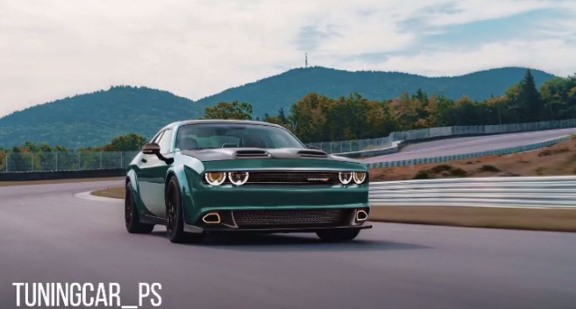 2023 Dodge Challenger Imagined in Lean Render, Takes a Hint From Charger  500 - autoevolution