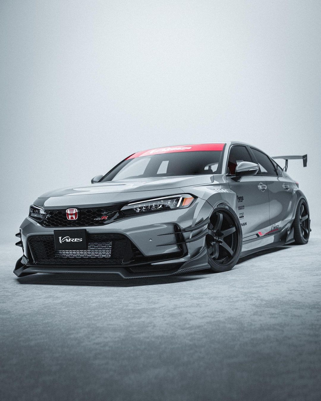 2023 Honda Civic Type R Coupe Rendering Sacrifices Practicality For Extra  Style