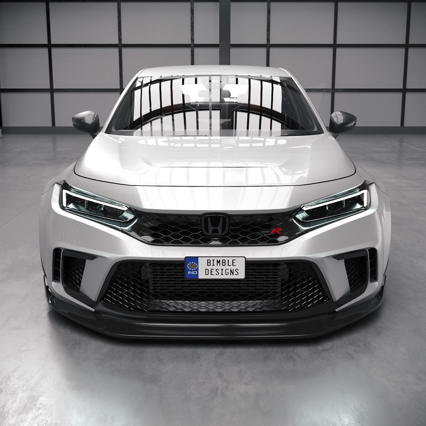 2023 Honda Civic Type R Is Already Getting a Virtual Facelift, Widebody