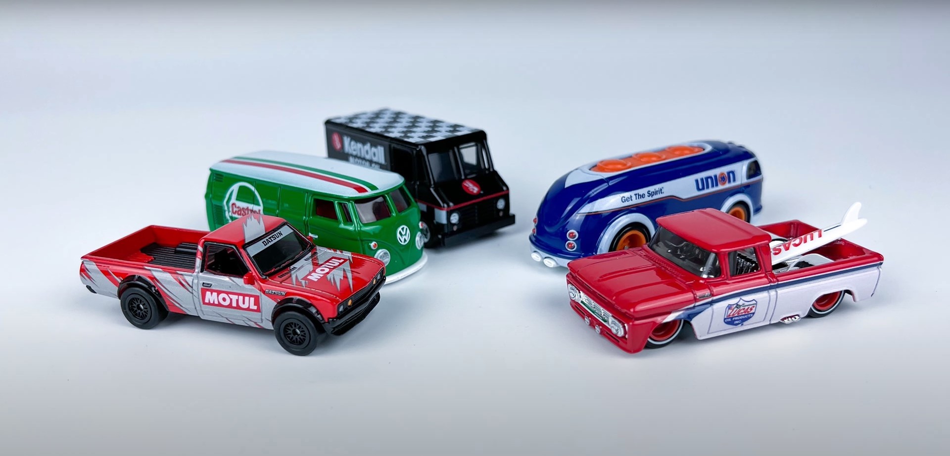 2023 Hot Wheels Vintage Oil Collection Is a Great Mix of Five