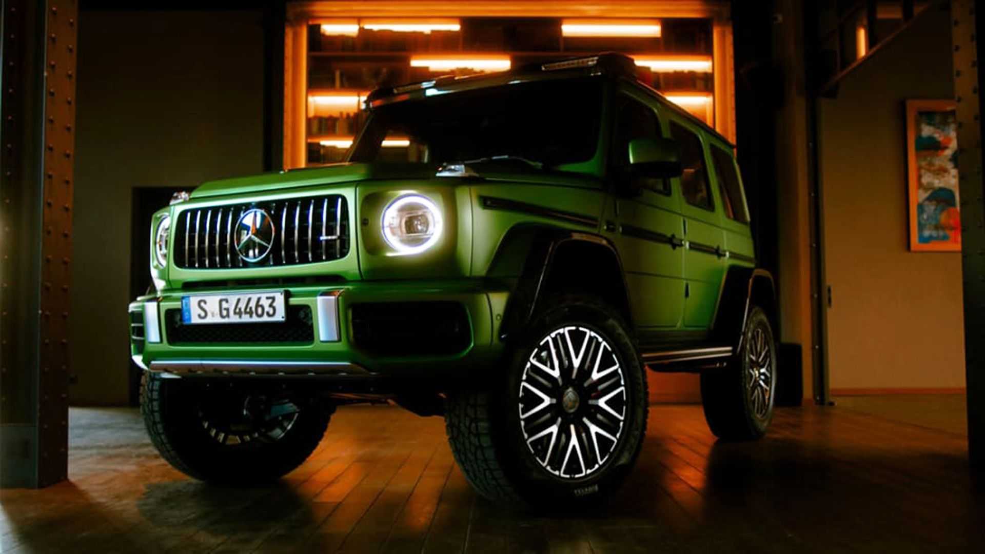 The 2022 MercedesAMG G 63 4x4 Squared Is "the Most GClass Ever