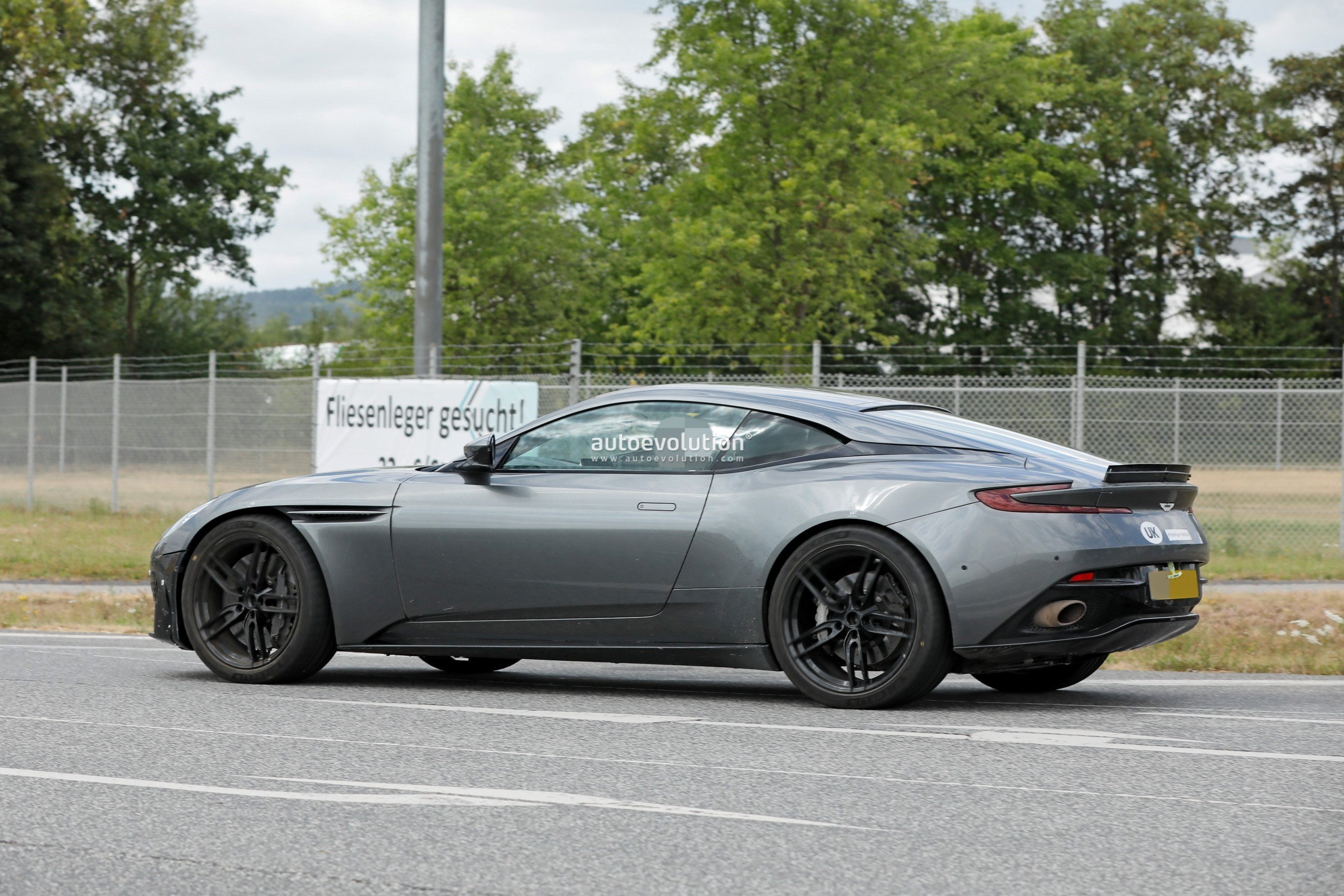 2024 Aston Martin DB11 Facelift Spied Testing, Touchscreen Infotainment