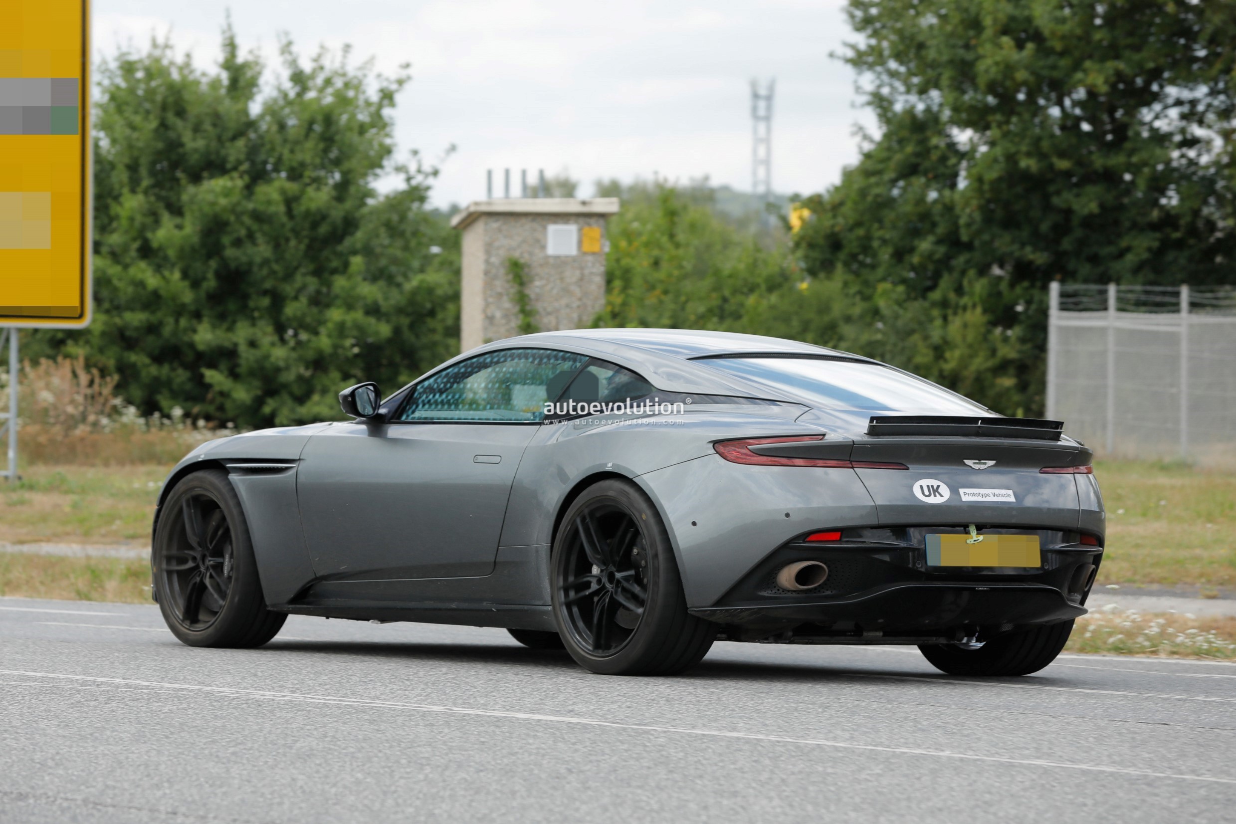 2024 Aston Martin Db11 Facelift Spied Testing Touchscreen Infotainment Confirmed 9 