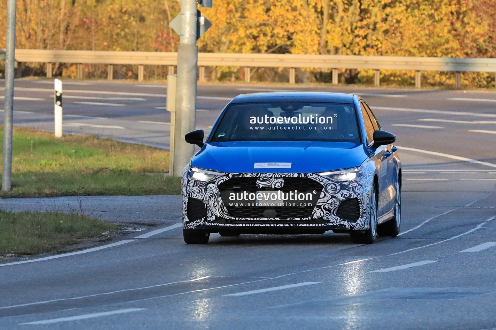 2024 Audi A3 Sedan Facelift Spied for the First Time, Will Get a