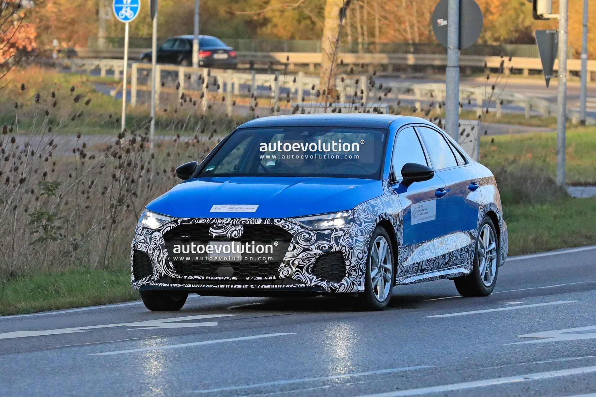 2024 Audi A3 Sedan Facelift Spied for the First Time, Will Get a Slight
