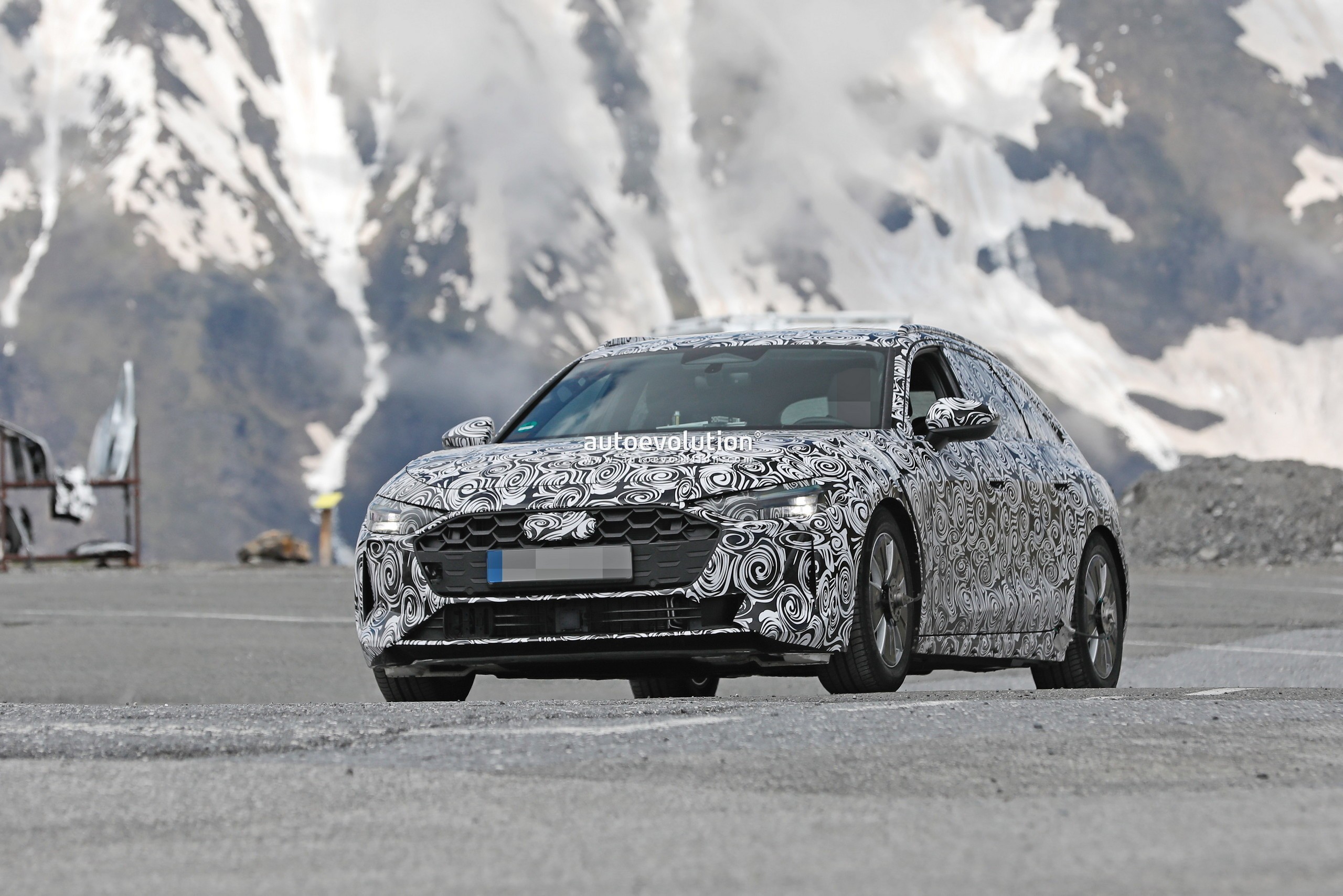 2024 Audi S4 Catches Breath of Fresh Air in the Alps, Reveals One Ugly