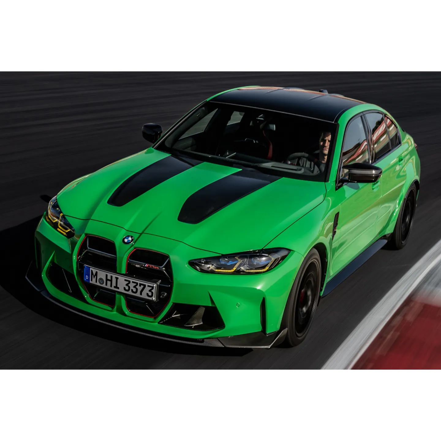 2024 BMW M3 CS Leaks in All Its ‘Green Goblin’ Competition Sport Glory