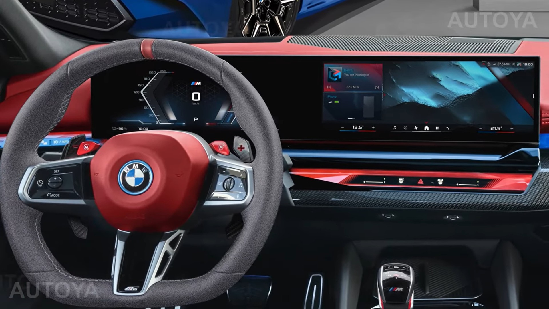 2024 BMW M5 Competition Strips of Camouflage for the Virtual Camera