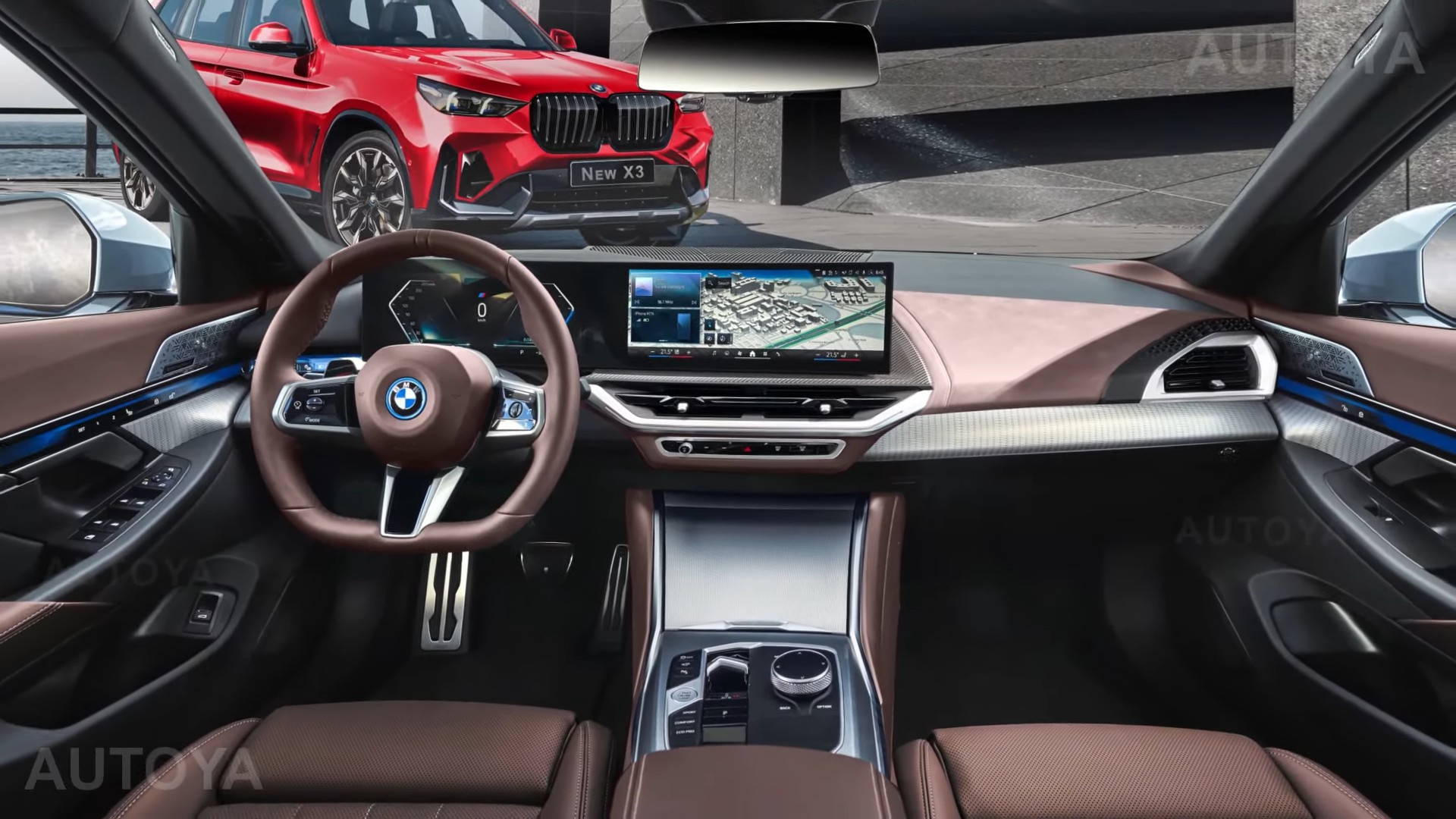 NextGen BMW X3 (G45) Gets Lots of Posh yet Unofficial Interior