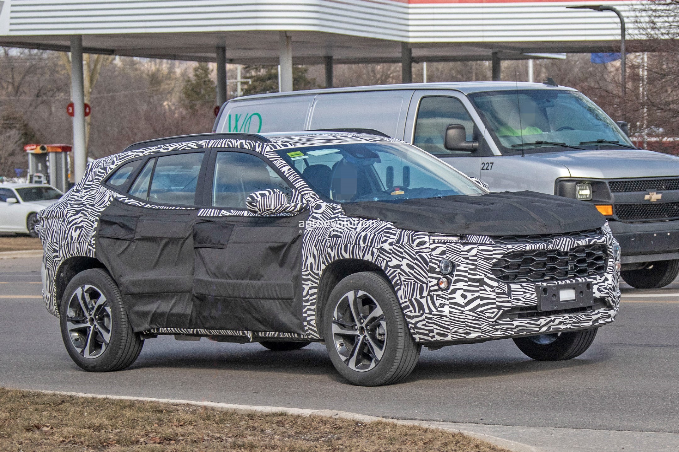 2024 Chevrolet SUV Coupe Spied With BlazerInspired Styling Cues