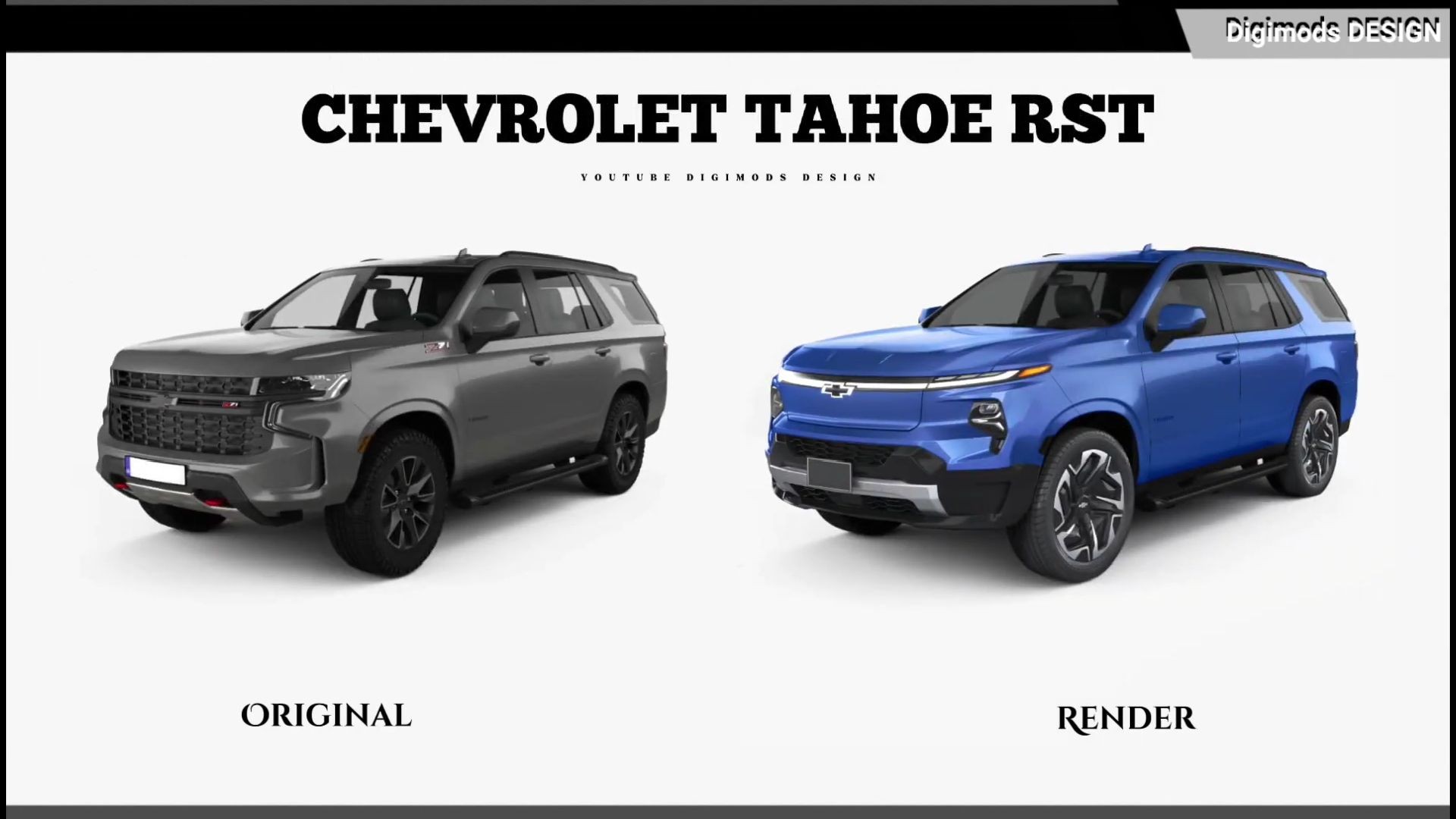 2024 Chevrolet Tahoe Facelift Imagined With Silverado EV Styling, Do