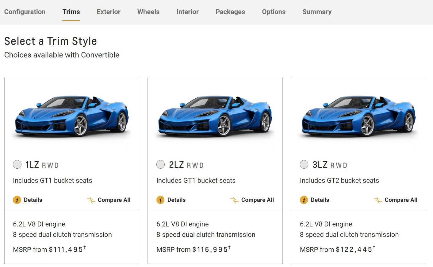 2024 Chevy Corvette Build & Price Tools Are Live; Let the Configurating ...