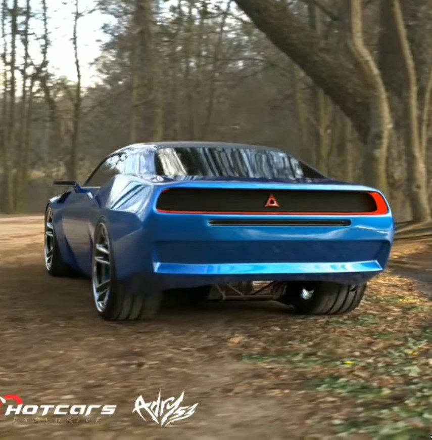 2024 Dodge Challenger “eMuscle” Packs Big CGI Horsepower and Is Burnout