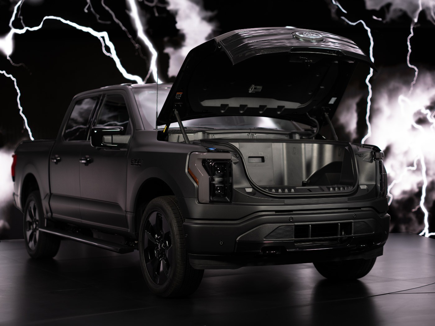 2024 Ford F150 Lightning Platinum Black Priced at 100K, Limited to