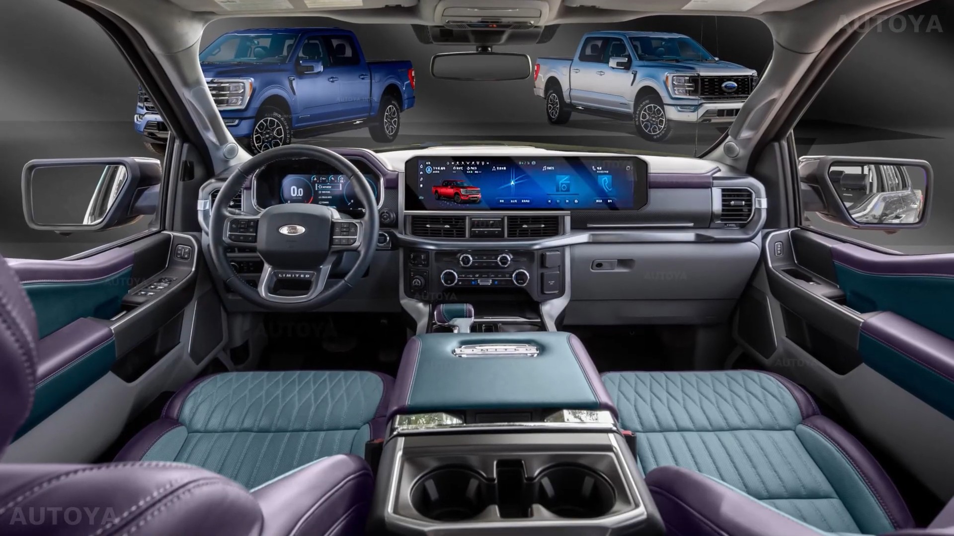 2024 Ford F150 Truck Refresh Gets Imagined With All Possible Interior