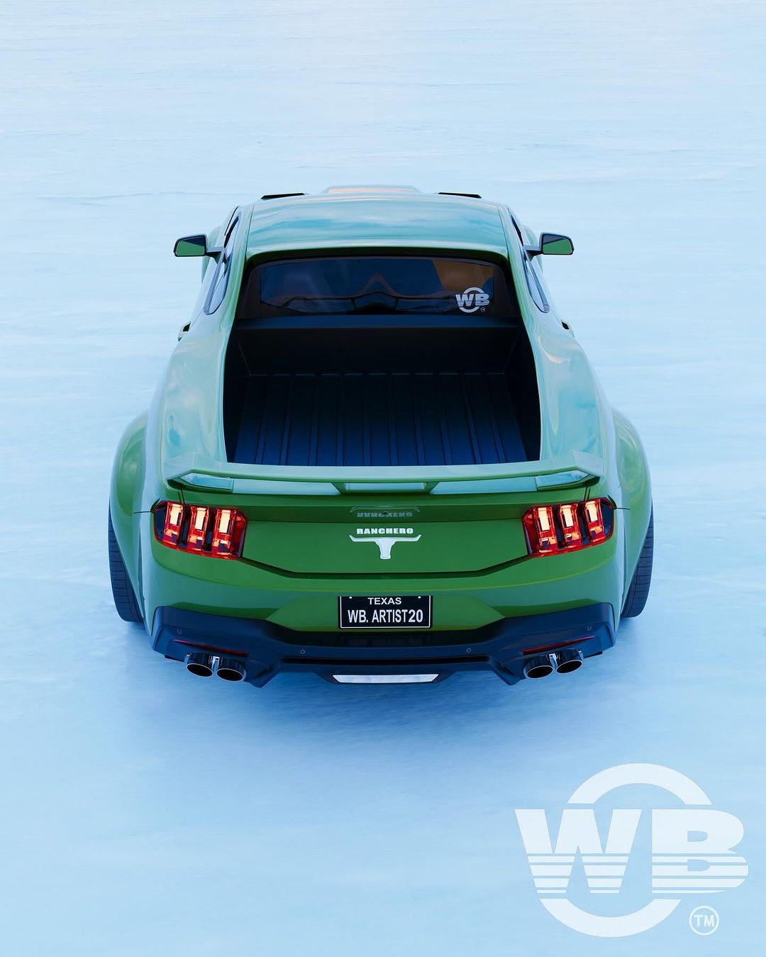 2024 Ford Mustang Becomes a Ute in Fantasy Land, Looks Like a Brand-New ...