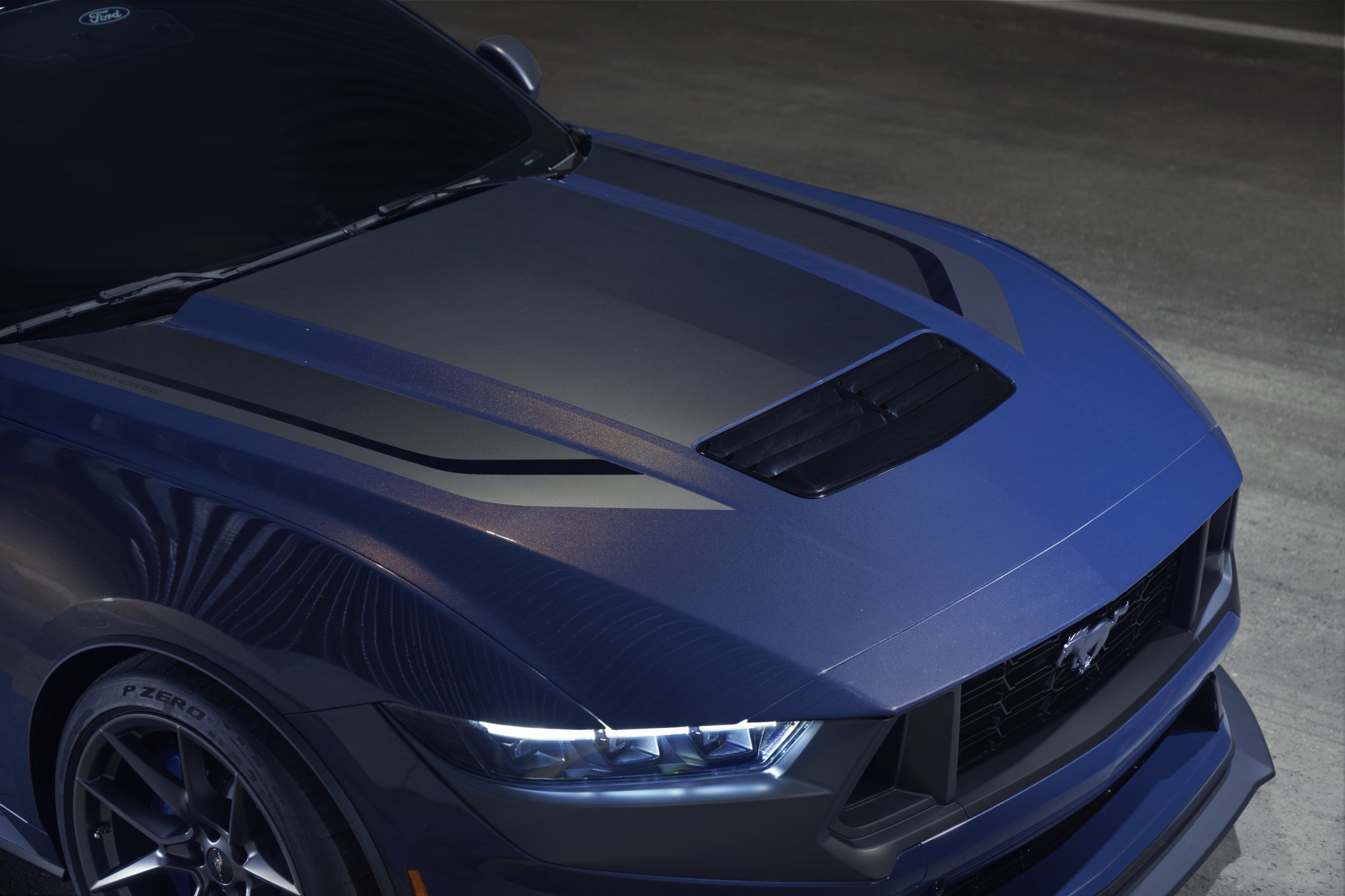2024 Ford Mustang Dark Horse Sounds Very Macho on Startup and Under