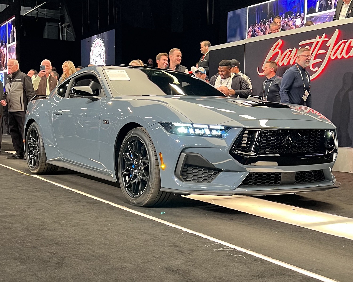 2024 Ford Mustang VIN 001 Just Sold for a Whopping 490,000 at Auction